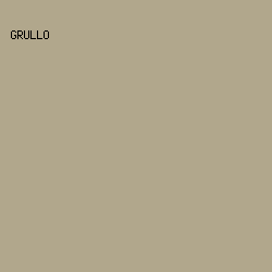 B1A78C - Grullo color image preview