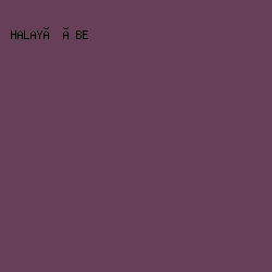 683f59 - Halayà Úbe color image preview