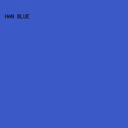 3c5ac7 - Han Blue color image preview