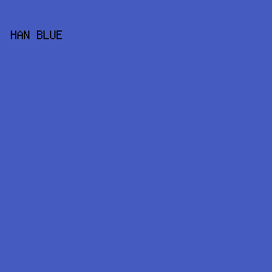 465bbf - Han Blue color image preview