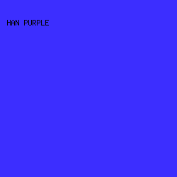 3C2EFF - Han Purple color image preview