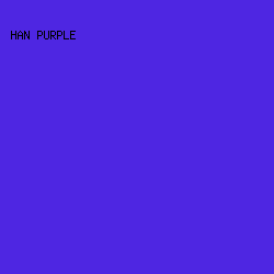 4E26E2 - Han Purple color image preview