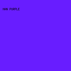 681DFF - Han Purple color image preview