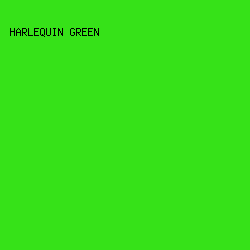 36e218 - Harlequin Green color image preview