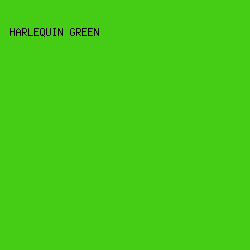 45CD15 - Harlequin Green color image preview