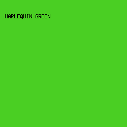 4ACF23 - Harlequin Green color image preview