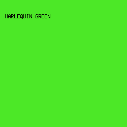 4ce827 - Harlequin Green color image preview