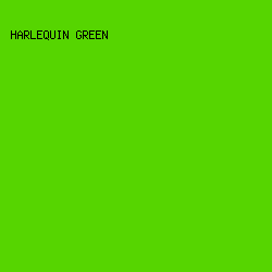 56d500 - Harlequin Green color image preview