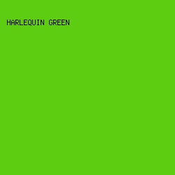 5DCD11 - Harlequin Green color image preview