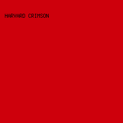 ce000c - Harvard Crimson color image preview