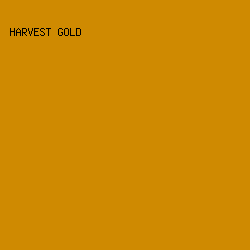 CF8A01 - Harvest Gold color image preview