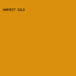 DA8F0D - Harvest Gold color image preview