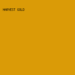 DA9B07 - Harvest Gold color image preview