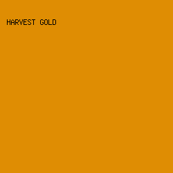DF8D03 - Harvest Gold color image preview