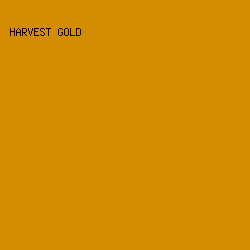d38b00 - Harvest Gold color image preview
