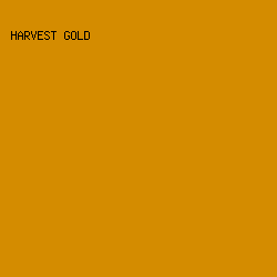 d48c00 - Harvest Gold color image preview