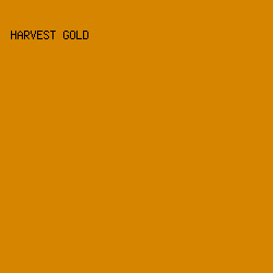 d58500 - Harvest Gold color image preview