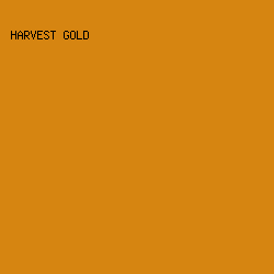 d68511 - Harvest Gold color image preview
