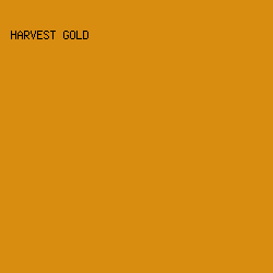 d88d11 - Harvest Gold color image preview