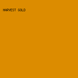 dc8c00 - Harvest Gold color image preview