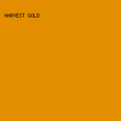 e38e00 - Harvest Gold color image preview