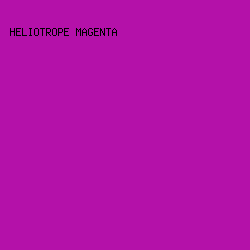 B411A9 - Heliotrope Magenta color image preview