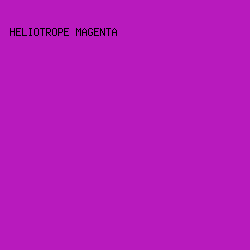 b81abd - Heliotrope Magenta color image preview