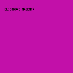 c210a9 - Heliotrope Magenta color image preview
