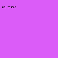 db5cf8 - Heliotrope color image preview