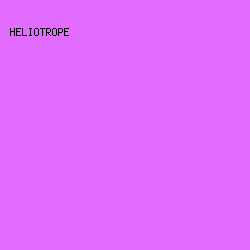 e26cff - Heliotrope color image preview