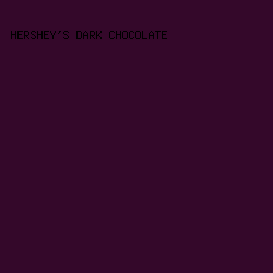 34082A - Hershey's Dark Chocolate color image preview