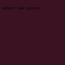 3B1222 - Hershey's Dark Chocolate color image preview