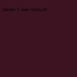 3D1321 - Hershey's Dark Chocolate color image preview