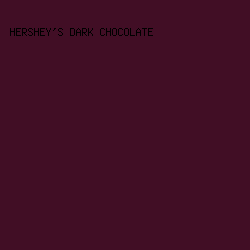 410E25 - Hershey's Dark Chocolate color image preview