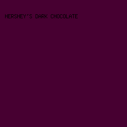 470031 - Hershey's Dark Chocolate color image preview