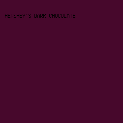 47082c - Hershey's Dark Chocolate color image preview
