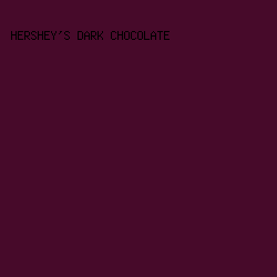 470A2A - Hershey's Dark Chocolate color image preview
