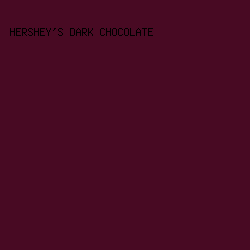 480a23 - Hershey's Dark Chocolate color image preview