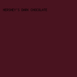 49131f - Hershey's Dark Chocolate color image preview