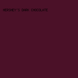 4B1128 - Hershey's Dark Chocolate color image preview