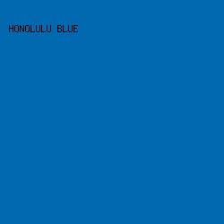 0069b0 - Honolulu Blue color image preview
