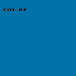 0072AA - Honolulu Blue color image preview