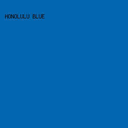 0267AF - Honolulu Blue color image preview
