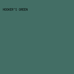 436E65 - Hooker's Green color image preview