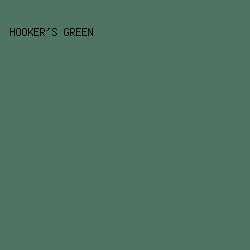4E7563 - Hooker's Green color image preview