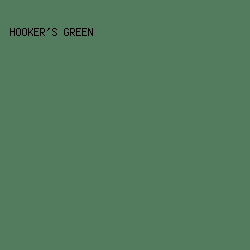 537B5E - Hooker's Green color image preview