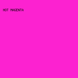 FC22D0 - Hot Magenta color image preview