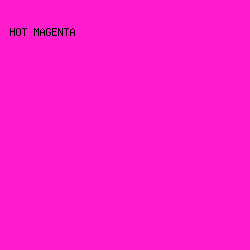 FF1DCE - Hot Magenta color image preview