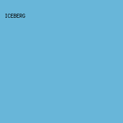 68b6d9 - Iceberg color image preview