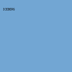 72A6D3 - Iceberg color image preview